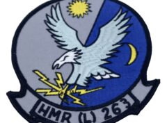 HMR(L) 263 Squadron Patch – No Hook and Loop