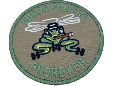 CH-46 Phrog Phlyers Phorever Patch – No Hook and Loop