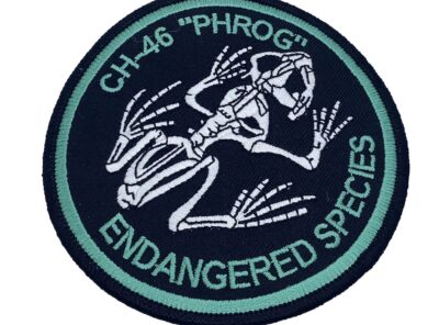 CH-46 Endangered Species Patch – No Hook and Loop