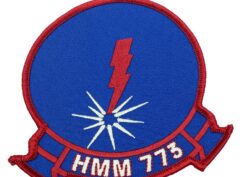 HMM 773 Squadron Patch- No Hook and Loop
