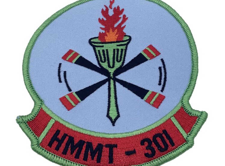 HMMT 301 Squadron Patch – No Hook and Loop
