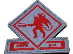 VMFA-232 Red Devils Squadron Patch – With Hook and Loop