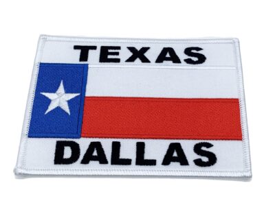 Dallas Texas Patch – With Hook and Loop