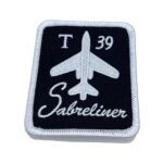 T-39 Sabreliner Patch – With Hook and Loop