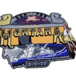 USS MONTANA SSN-794 Patch - With Hook and Loop