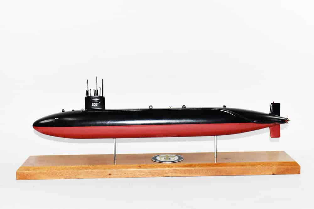 USS Tinosa SSN-606 Submarine Model