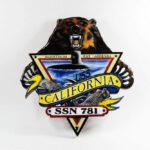 SSN-781 USS California Plaque