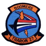 VT-27 Boomers Squadron Patch – With Hook and Loop