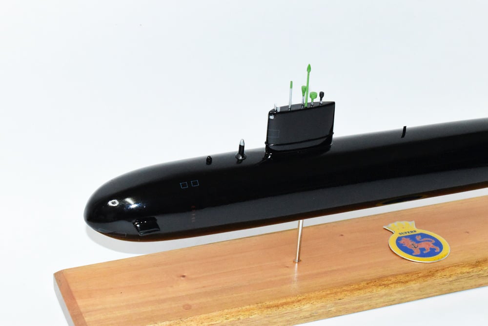 HMS Superb (S109) Submarine Model