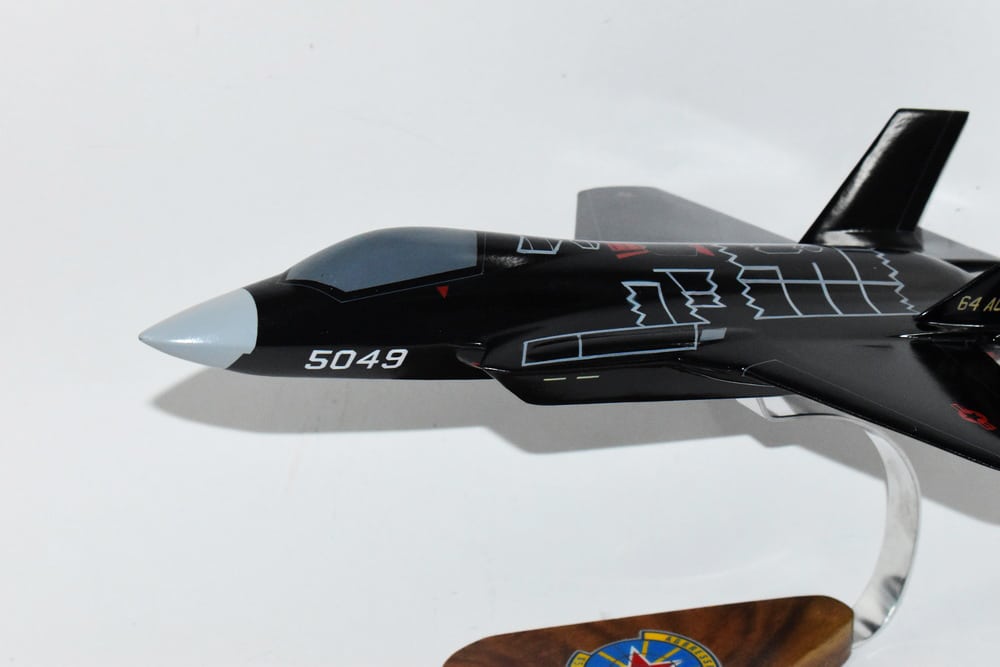 65th AGRS Wraith Aggressor F-35A Model