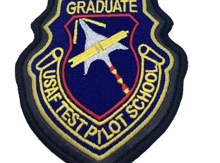 USAF Test Pilot Patch – With Hook and Loop