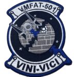 VMFAT-501 Warlords Star Wars (Tie Fighter) Patch - With Hook and Loop