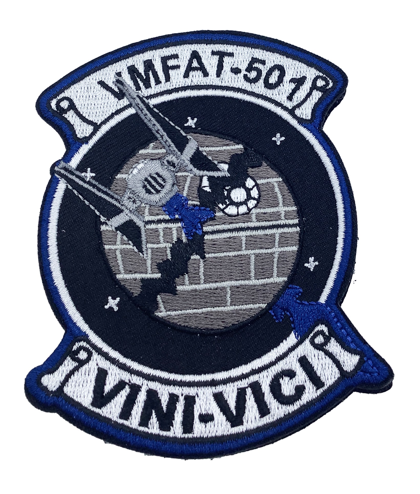 501 CSW Y Diamond Patch  501st Combat Support Wing Patches