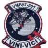 VMFAT-501 Warlords Star Wars (X-Wing) Patch - With Hook and Loop