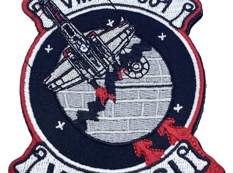 VMFAT-501 Warlords Star Wars (X-Wing) Patch - With Hook and Loop
