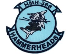 HMH-366 Hammerheads Delta Patch – With Hook and Loop