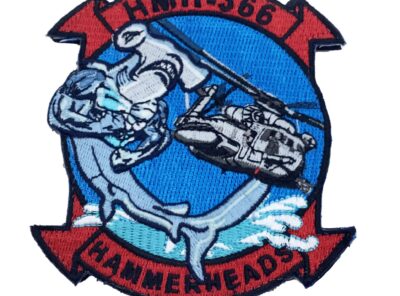 HMH-366 Hammerheads 2020 Patch (Glow Thread) – With Hook and Loop
