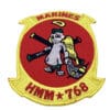HMM 768 Squadron Patch- No Hook and Loop