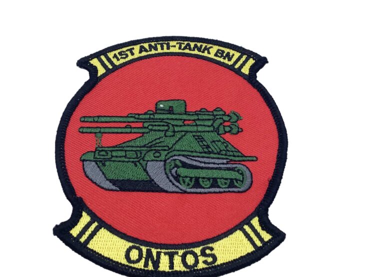 1st Anti-Tank Bn Patch – No Hook and Loop