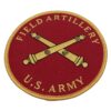 US Army Field Artillery Patch – No Hook and Loop