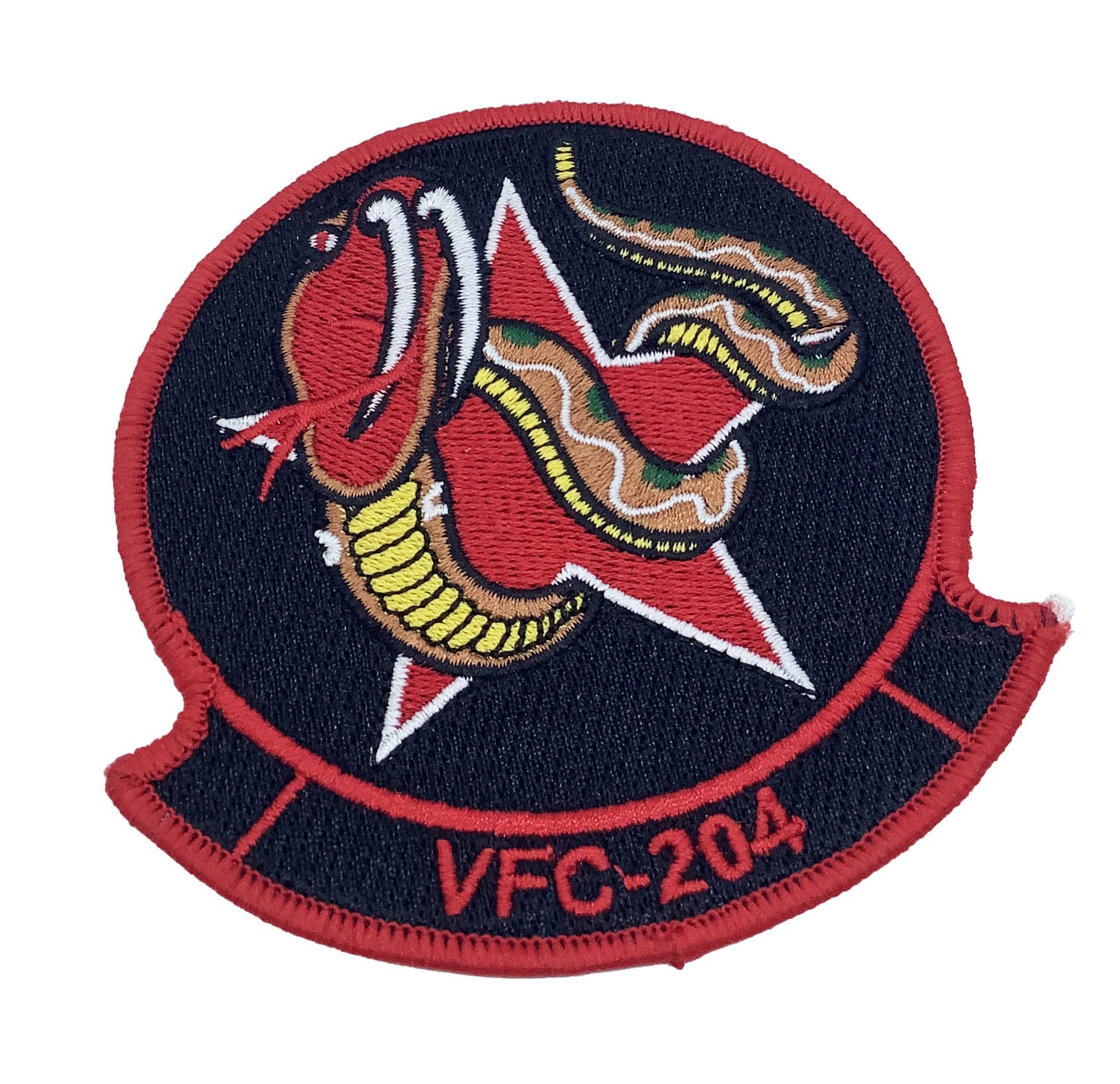 VFC-204 River Rattlers Patch – No Hook and Loop