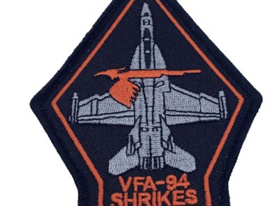 VFA-94 Shrikes Shoulder Patch Tan – With Hook and Loop