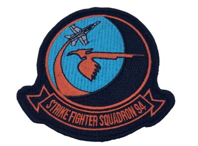 VFA-94 Shrikes Squadron Patch – With Hook and Loop