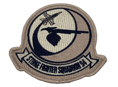 VFA-94 Shrikes Squadron Patch Tan – With Hook and Loop