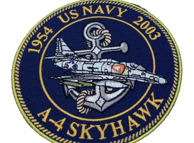 A-4 Skyhawk Patch – No Hook and Loop