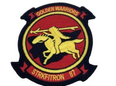VFA-87 Golden Warriors Patch – No Hook and Loop