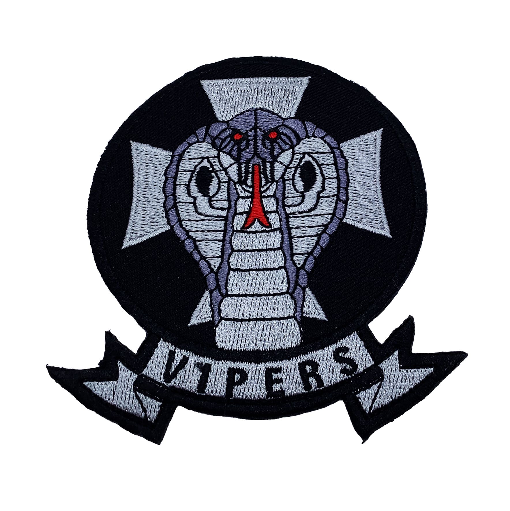 HMLA-169 VIPERS (Black/Gray) Patch – With Hook and Loop