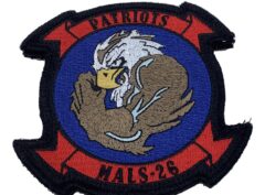 MALS-26 Patriots Patch – With Hook and Loop
