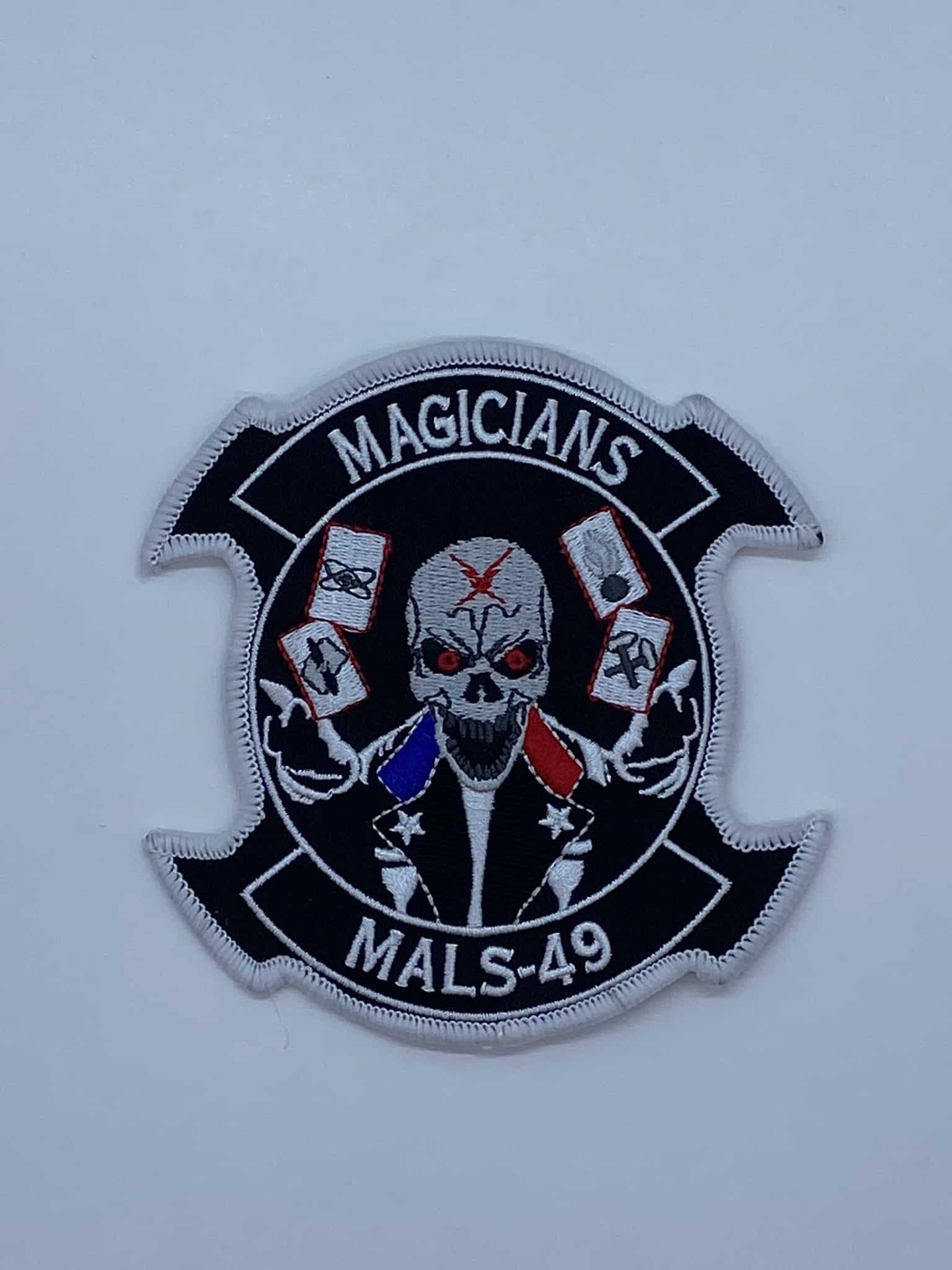 MALS-49 Magicians Patch – With Hook and Loop