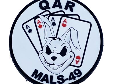 MALS-49 Magicians QAR PVC Patch - With Hook and Loop