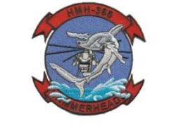 HMH-366 Hammerheads Full Color Patch – With Hook and Loop