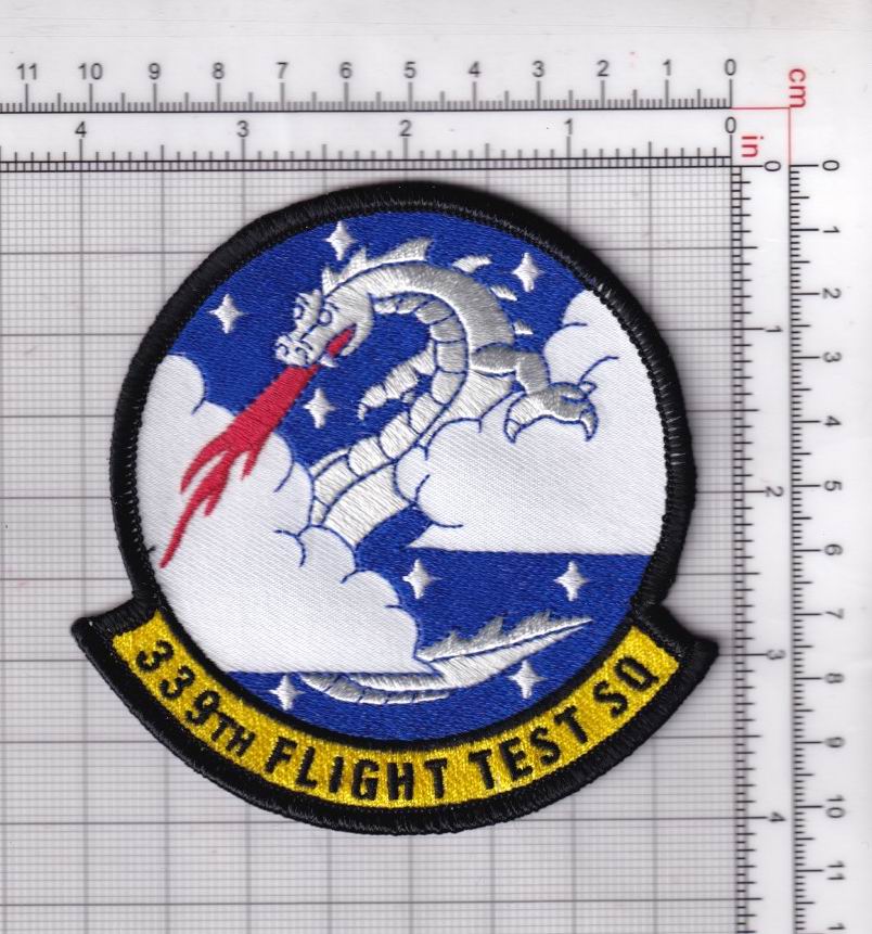339th Fighter Squadron Patch – With Hook and Loop