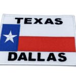 Dallas Texas Patch – Plastic Backing