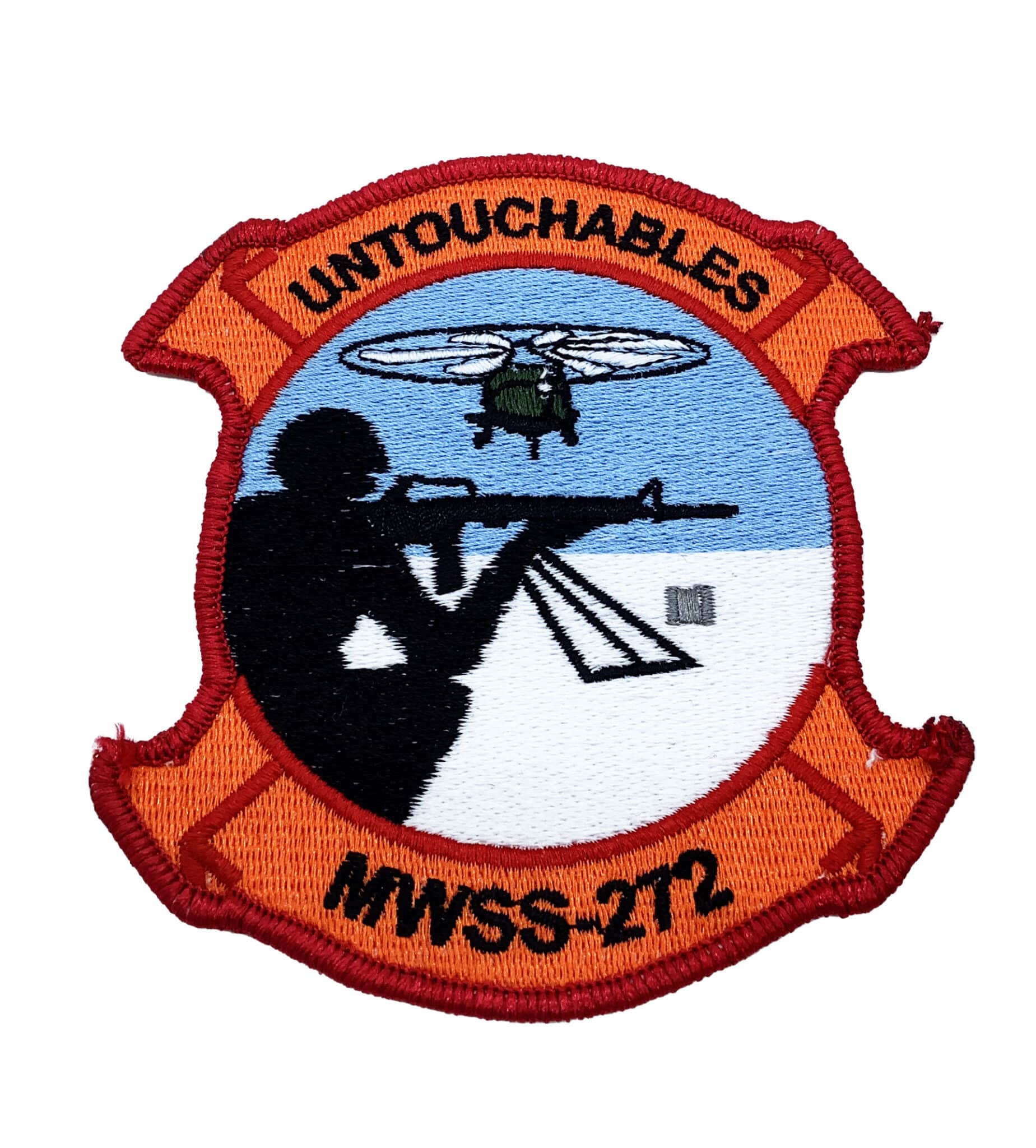 MWSS-272 Untouchables Patch – Plastic Backing
