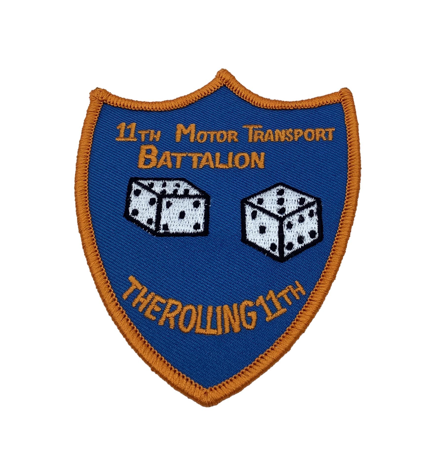 11th Motor Transport Bn Patch- Plastic Backing
