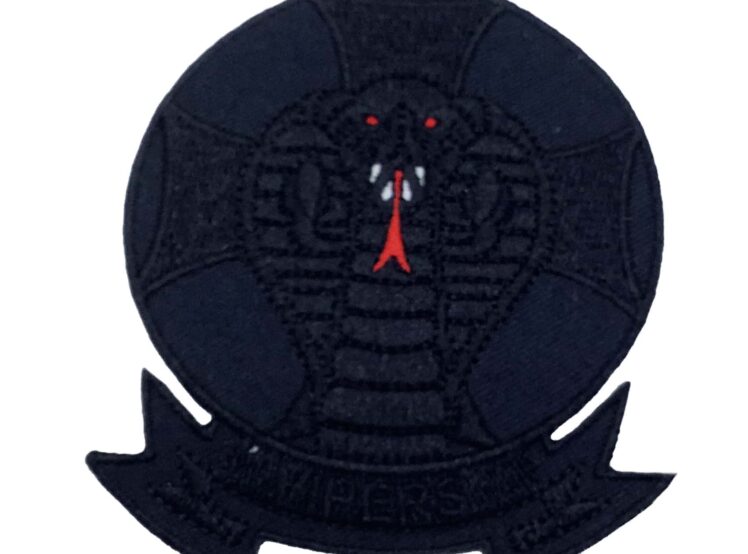 HMLA-169 VIPERS Blackout Patch – Plastic Backing