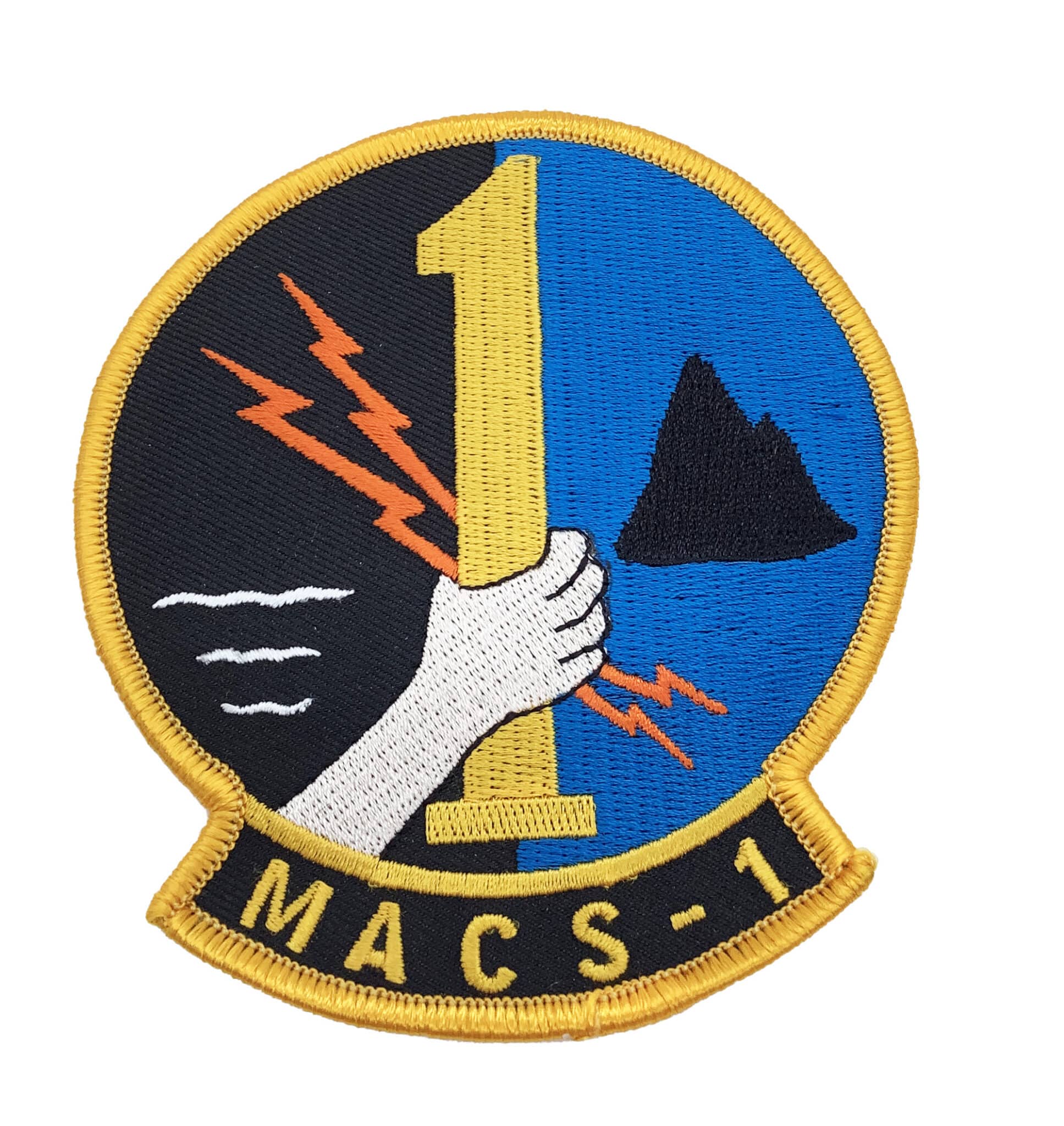 MACS-1 Patch – Plastic Backing