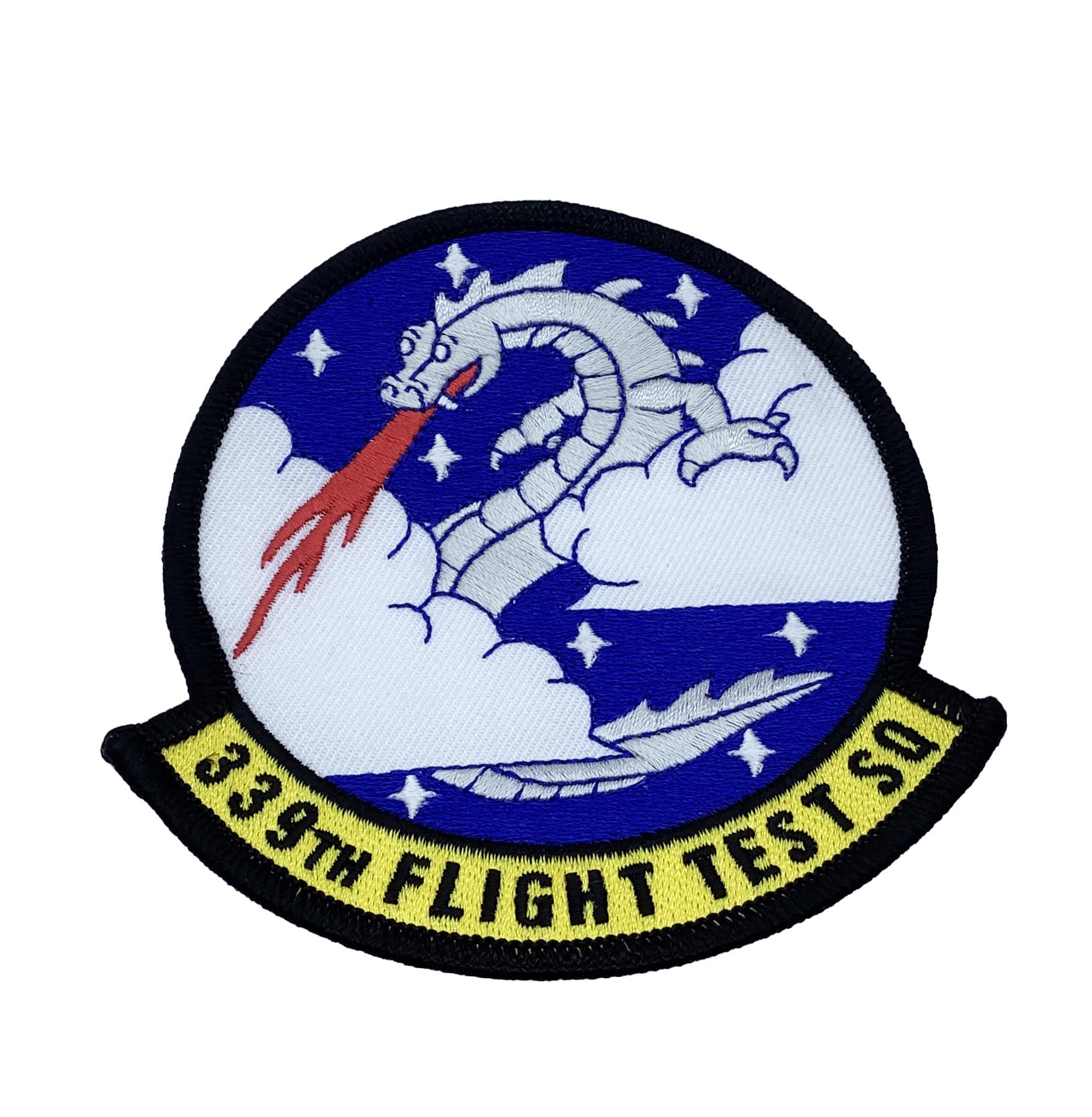 339th Fighter Squadron Patch – Plastic Backing