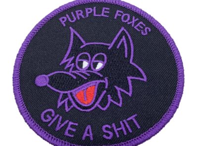 VMM-364 Purple Foxes (Black) Squadron Patch – Sew On