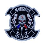 MALS-49 Magicians Patch – Plastic Backing
