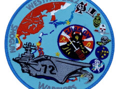 VFA-41 Black Aces Westpac 2022 Cruise Patch - With Hook and Loop