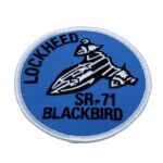 Lockheed SR-71 Patch – With Hook and Loop