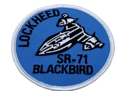 Lockheed SR-71 Patch – With Hook and Loop