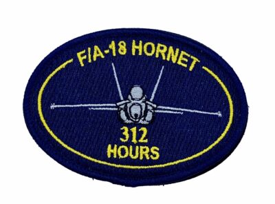 VMFA-312 Checkerboards F-18 Hours Patch – With Hook and Loop