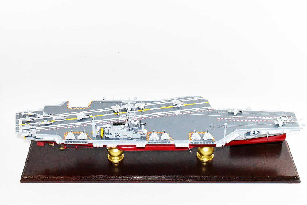 USS Kitty Hawk CV-63 Aircraft Carrier Model - 24 inch