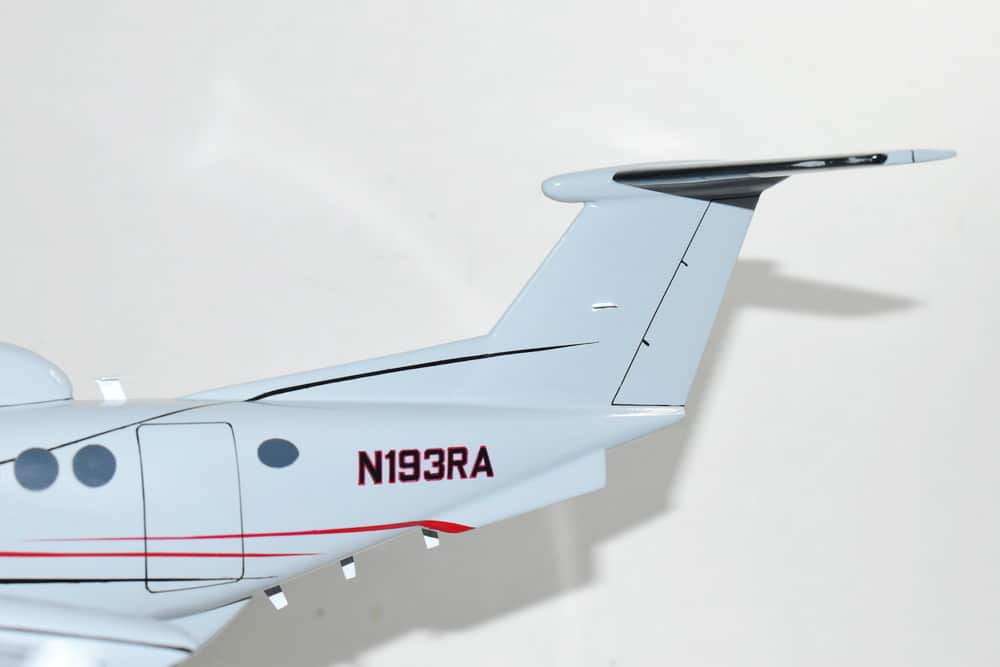 Beechcraft Recce King Air 350 Model, Mahogany, 1/36 Scale